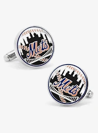 MLB New York Mets Baseball Cufflinks