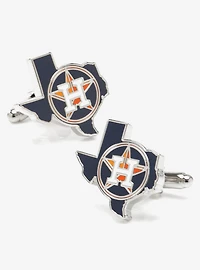 MLB Houston Astros State Shaped Cufflinks
