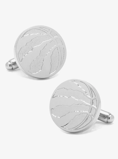 NBA Toronto Raptors Silver Edition Cufflinks