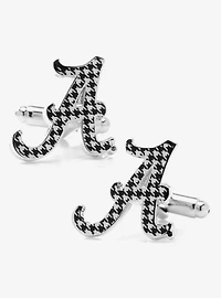 NCAA University of Alabama Houndstooth Cufflinks