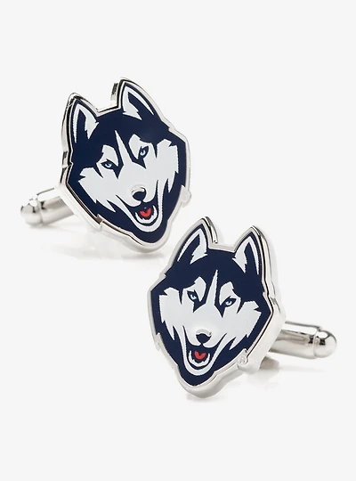 NCAA University of Connecticut Huskies Cufflinks