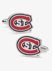 NCAA St. Cloud State Husky Mascot Cufflinks