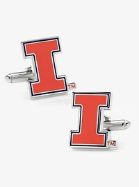 NCAA University of Illinois Fighting Illini Cufflinks