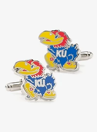 NCAA University of Kansas Jayhawks Cufflinks