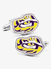 NCAA LSU Tiger's Eye Cufflinks