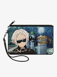 Mushoku Tensei Jobless Reincarnation Guard Fitz Garden Scene and Title Zip Clutch Wallet