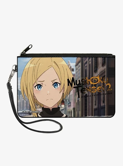 Mushoku Tensei Jobless Reincarnation Sara Street Scene Pose Zip Clutch Wallet