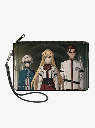 Mushoku Tensei Jobless Reincarnation Princess Ariel with Fitz and Luke Notos Pose Zip Clutch Wallet