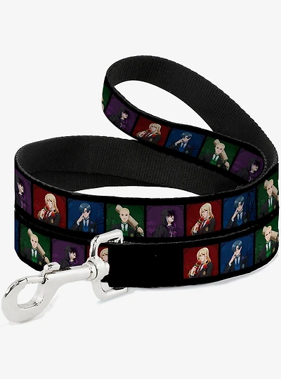 Black Butler House Head Pose Blocks Multi Dog Leash