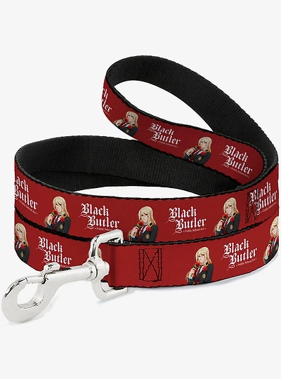 Black Butler Edgar Redmond Pose and Title Red Dog Leash