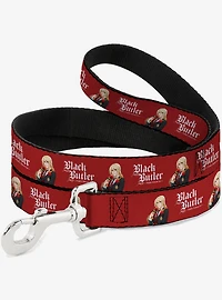 Black Butler Edgar Redmond Pose and Title Red Dog Leash