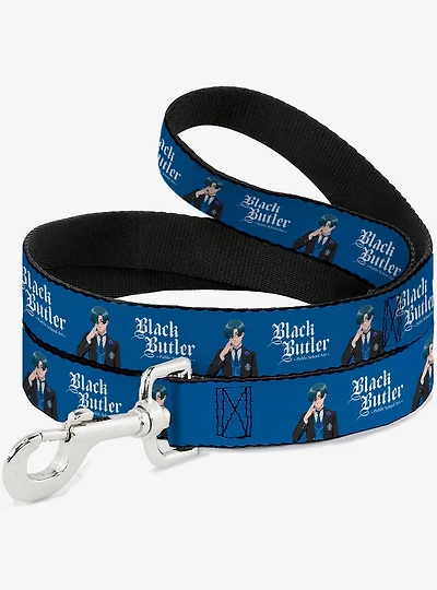 Black Butler Lawrence Bluewer Pose and Title Blue Dog Leash