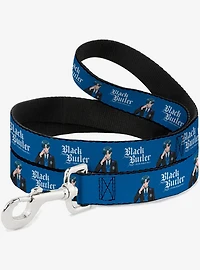 Black Butler Lawrence Bluewer Pose and Title Blue Dog Leash