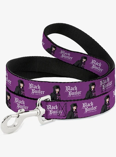Black Butler Violet Gregory Pose and Title Dog Leash