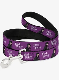 Black Butler Violet Gregory Pose and Title Dog Leash