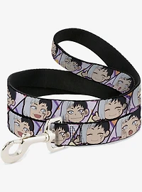 Dr. Stone Chibi Gen Asagiri Expression Blocks Dog Leash