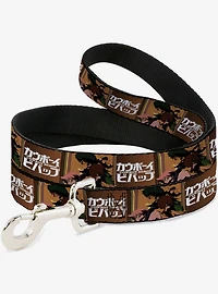Cowboy Bebop Crew Group Pose and Title Blocks Dog Leash