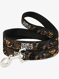 Cowboy Bebop Jet Black and Crew Bonsai Tree Scene Logo Dog Leash