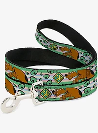 Scooby-Doo! Sneaking Pose and Monster Eyes Dog Leash