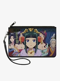 The Apothecary Diaries Maomao with Sisters and Suiren Group Pose Zip Clutch Wallet