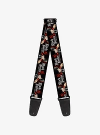 Black Butler Ciel Phantomhive Fork Pose and Title Guitar Strap