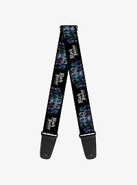 Black Butler Five Character Group Pose and Title Black Guitar Strap