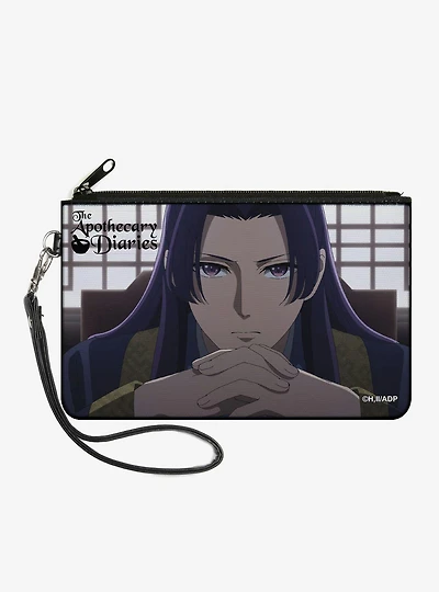 The Apothecary Diaries Jinshi Pose and Title Zip Clutch Wallet