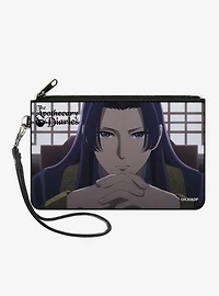 The Apothecary Diaries Jinshi Pose and Title Zip Clutch Wallet