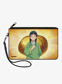 The Apothecary Diaries Maomao Rock Pose and Stars Zip Clutch Wallet