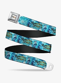 Mushoku Tensei Jobless Reincarnation Rudeus and Roxy Pose Title Blues Seatbelt Buckle Belt