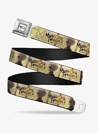 Mushoku Tensei Jobless Reincarnation Guardian Fitz Pose and Title Tan Seatbelt Buckle Belt