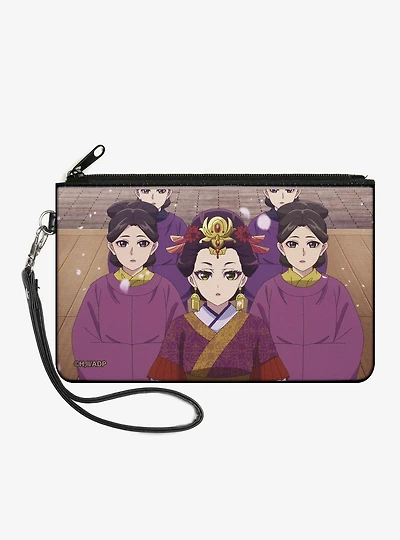 The Apothecary Diaries Loulan Ladies in Waiting Petals Scene Zip Clutch Wallet