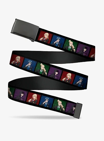 Black Butler House Head Pose Blocks Multi Clamp Buckle Belt