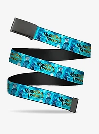 Mushoku Tensei Jobless Reincarnation Rudeus and Roxy Pose Title Blues Clamp Buckle Belt