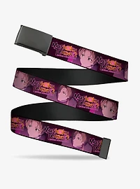 Mushoku Tensei Jobless Reincarnation Rudeus and Paul Pose Title Clamp Buckle Belt