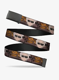 Mushoku Tensei Jobless Reincarnation Sylphiette Fitz Guard Pose and Logo Clamp Buckle Belt