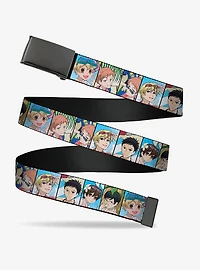 Ouran High School Host Club Seven Character Beach Day Pose Blocks Clamp Buckle Belt