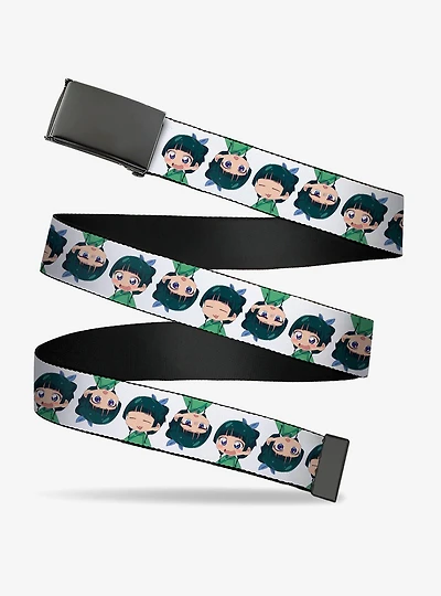 The Apothecary Diaries Chibi Maomao Expressions Flip White Clamp Buckle Belt