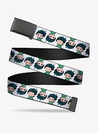 The Apothecary Diaries Chibi Maomao Expressions Flip White Clamp Buckle Belt