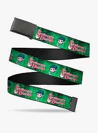 The Apothecary Diaries Maomao Grinding Pose and Logo Clamp Buckle Belt