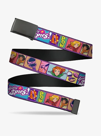 Totally Spies! Icons and Pose Blocks Multi Clamp Buckle Belt
