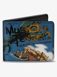 Mushoku Tensei Jobless Reincarnation Elinalise Dragonroad Scorpion Battle Scene Bifold Wallet