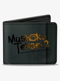 Mushoku Tensei Jobless Reincarnation Fitz Glow Pose and Title Bifold Wallet
