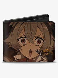 Mushoku Tensei Jobless Reincarnation Pursena Adollia and Linia Dedoldia Close Up Bifold Wallet