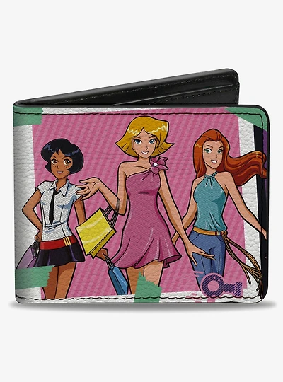 Totally Spies! Girls Group Pose and Title Bifold Wallet