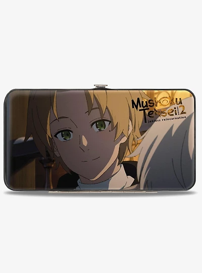 Mushoku Tensei Jobless Reincarnation Rudeus Greyrat and Sylphiette Scene Hinged Wallet