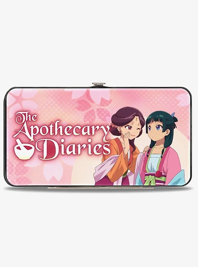 The Apothecary Diaries Maomao with High Consorts and Flowers Hinged Wallet