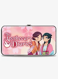 The Apothecary Diaries Maomao with High Consorts and Flowers Hinged Wallet
