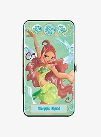 Winx Club Aisha Morphix Shield Pose and Title Hinged Wallet