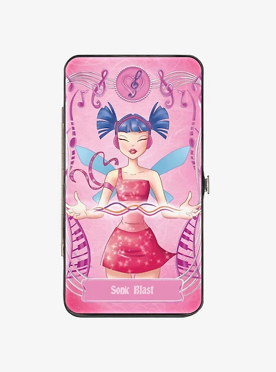 Winx Club Musa Sonic Blast Pose and Title Hinged Wallet